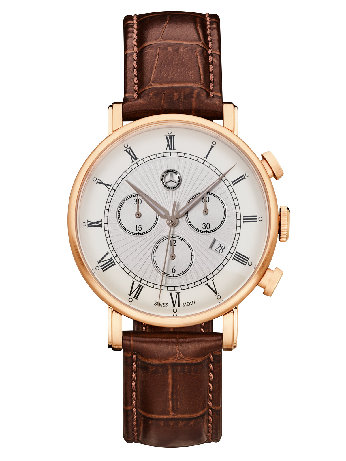 Montre-chrono homme, Retro Classic Gold