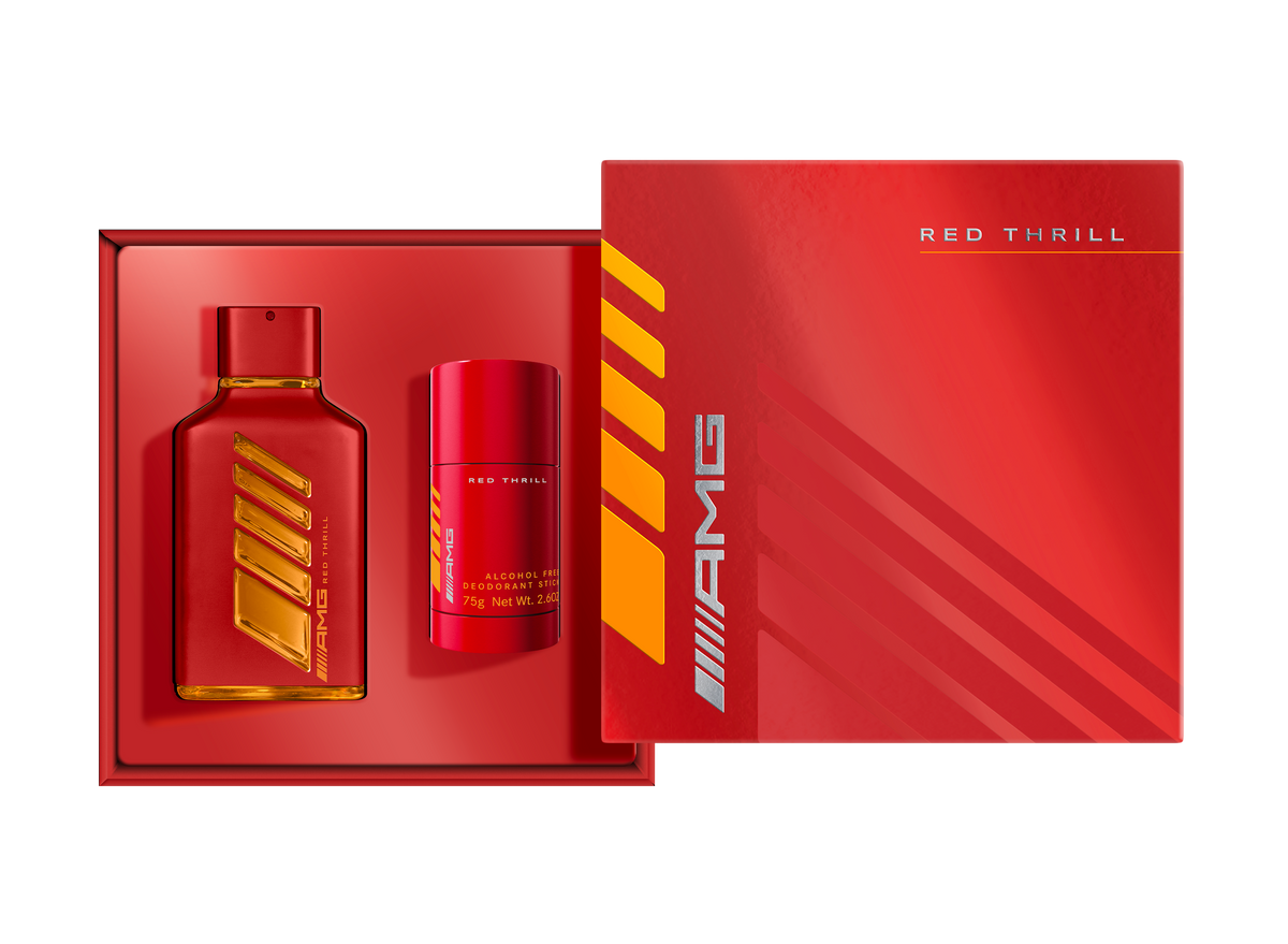 Coffret cadeau AMG Red Thrill, EdP