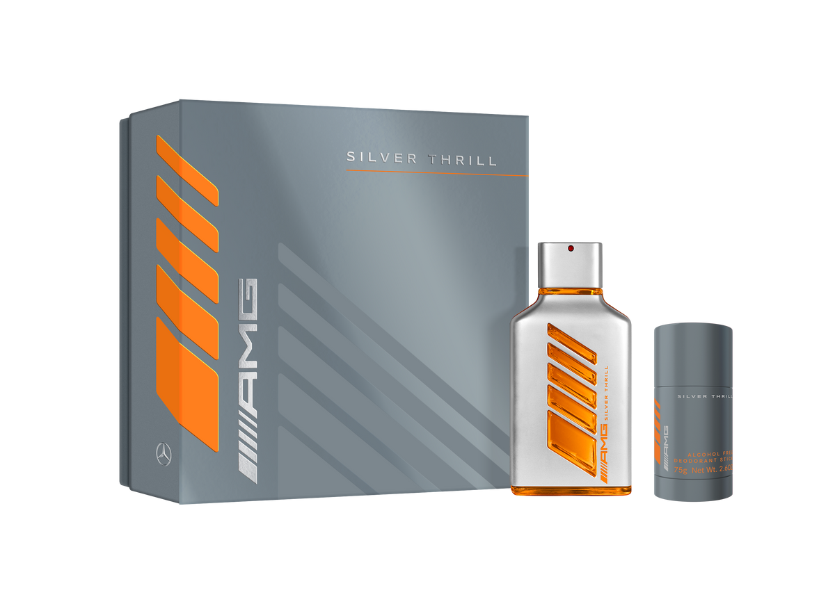 Coffret cadeau AMG Silver Thrill, EdP