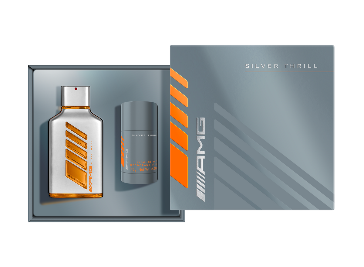 Coffret cadeau AMG Silver Thrill, EdP