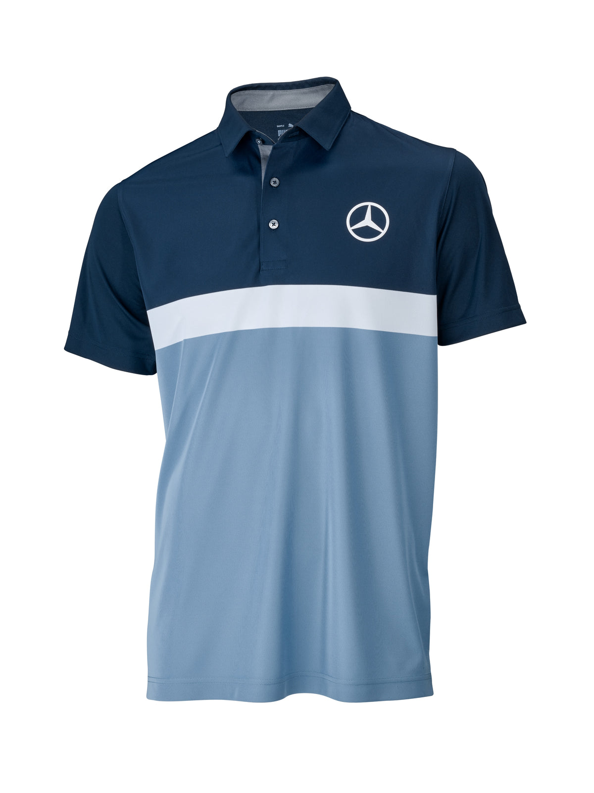 Polo de golf homme, Colorblock pur