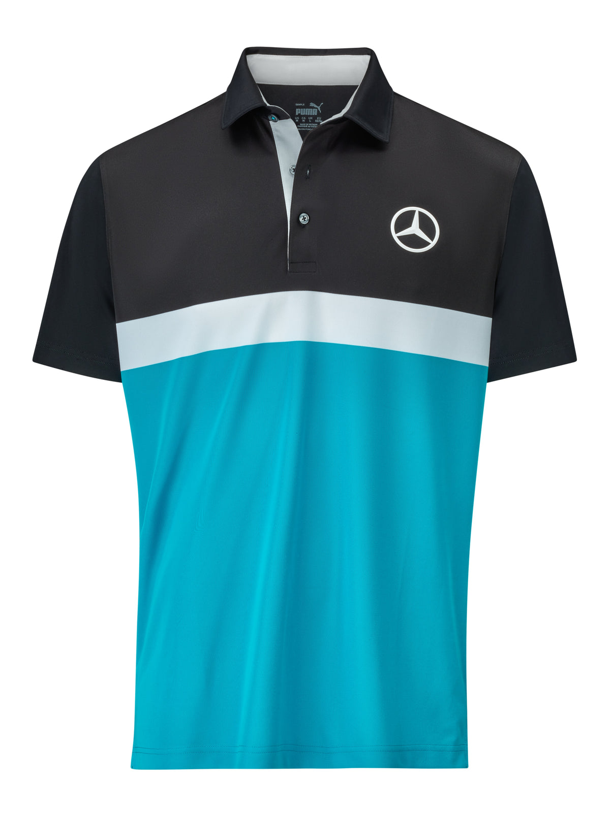 Polo de golf homme, Colorblock pur