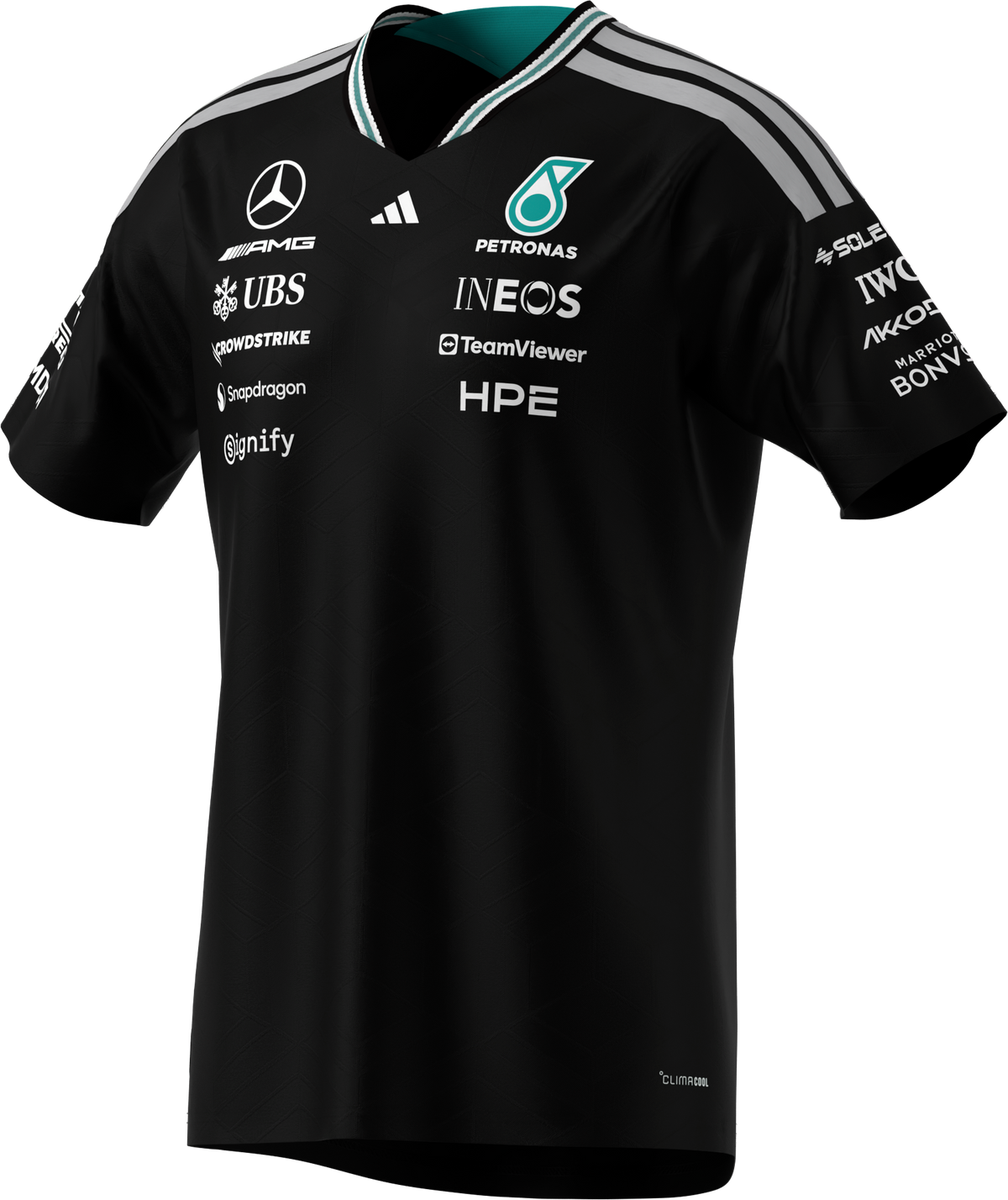 T-shirt homme, Pilote Authentic, Mercedes-AMG F1