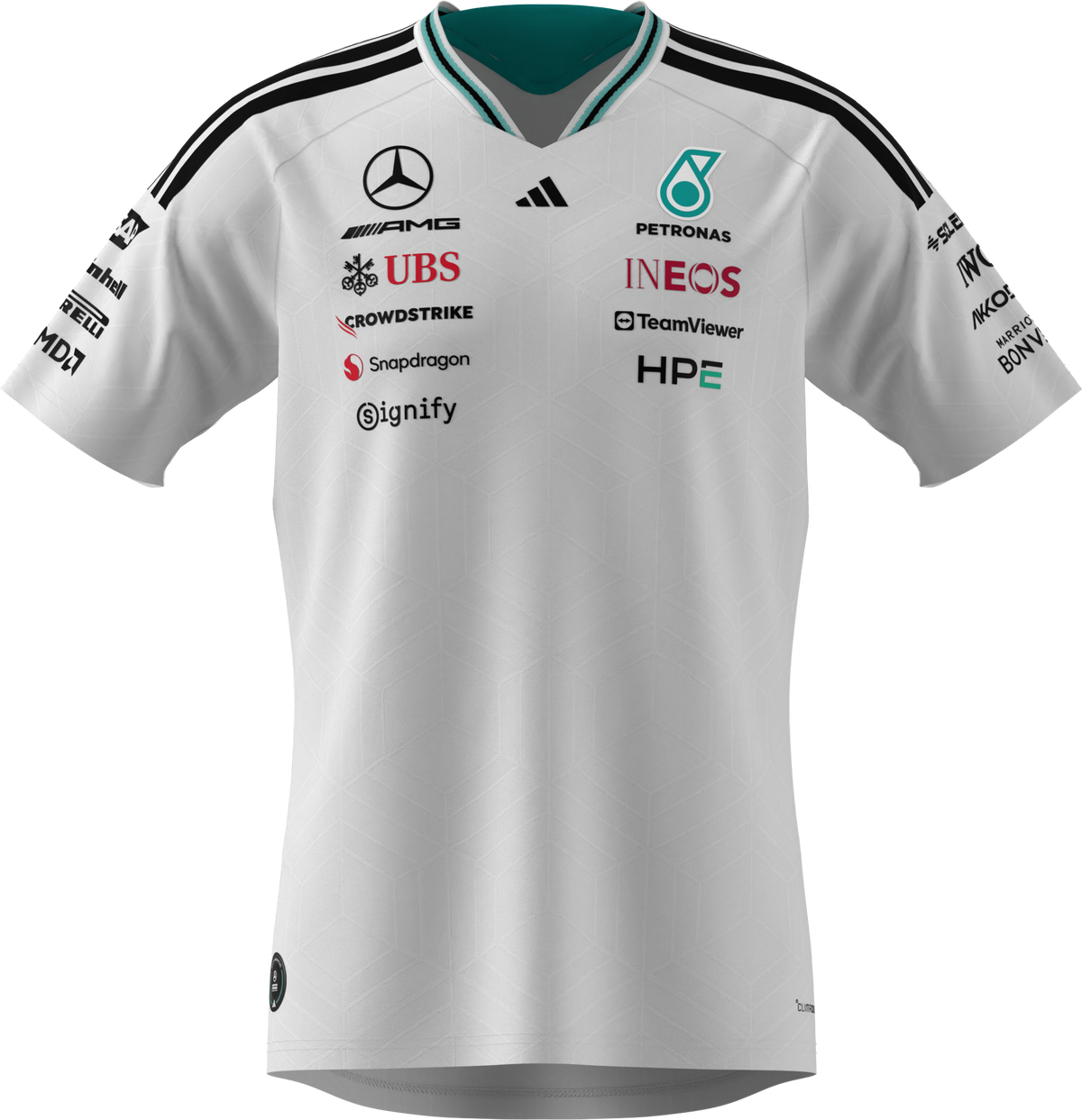 T-shirt homme, Pilote Authentic, Mercedes-AMG F1