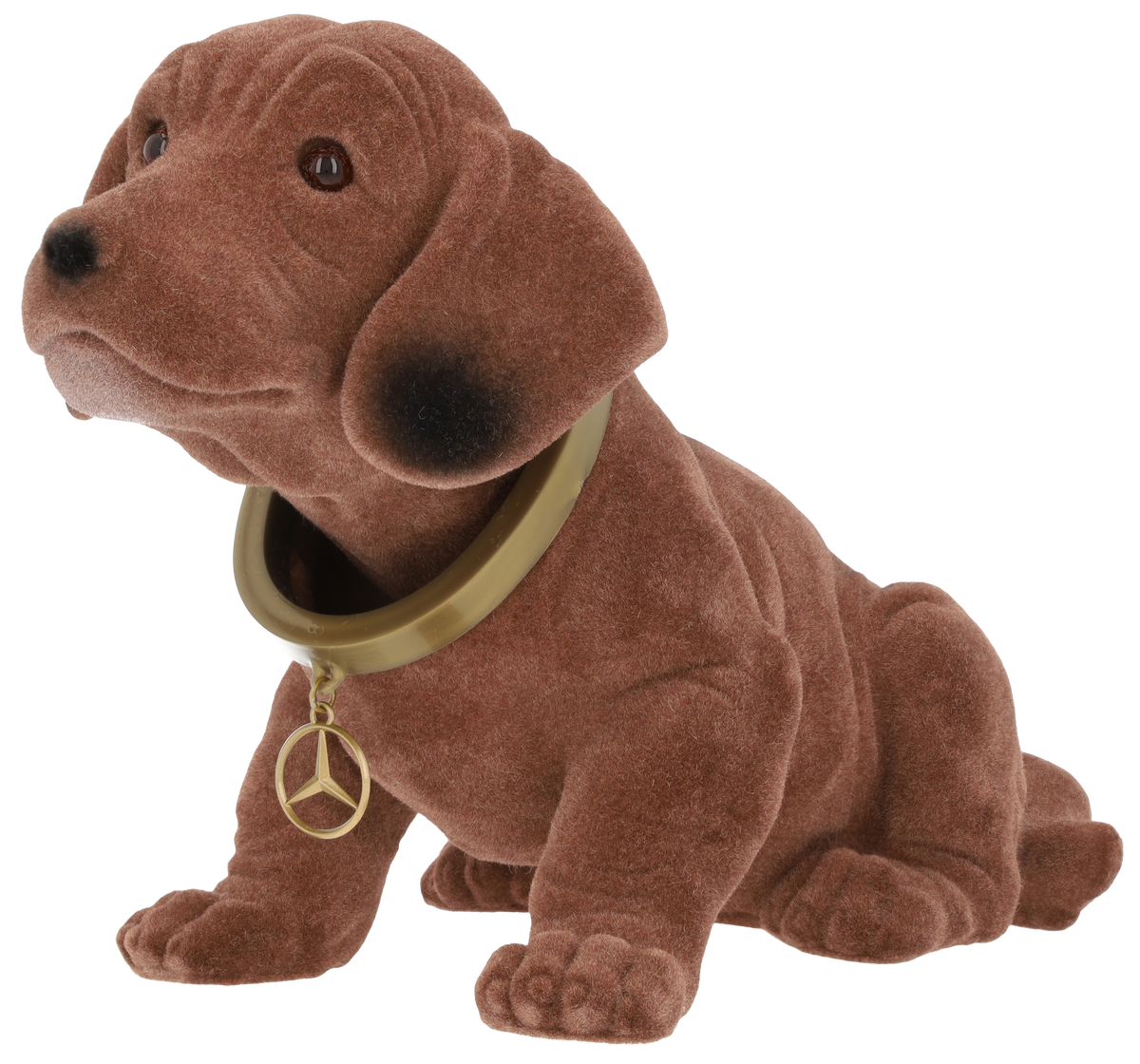 Chien à tête articulée